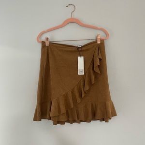 Brand NEW Suede skirt